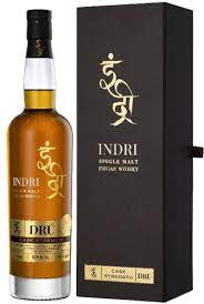 Indri Dru Cask Strength Single Malt Whiskey 750ml