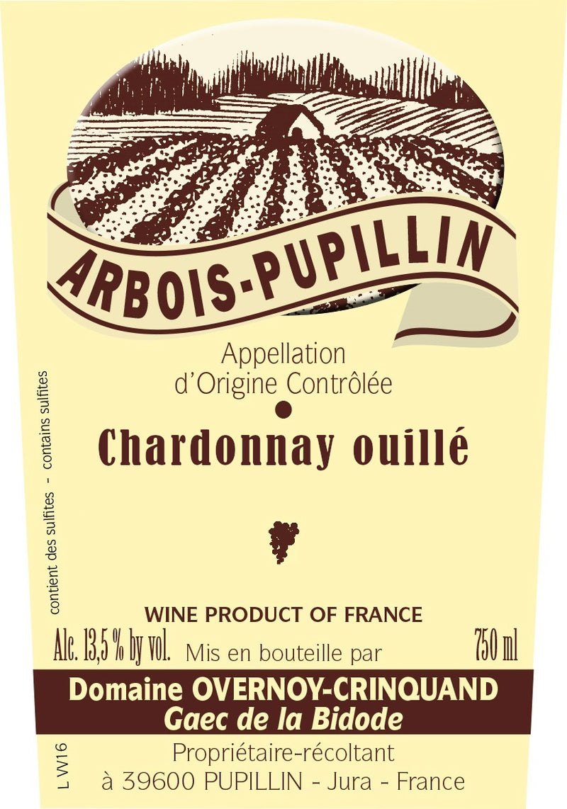2020 Domaine Overnoy-Crinquand - Chardonnay Arbois-Pupillin Ouille
