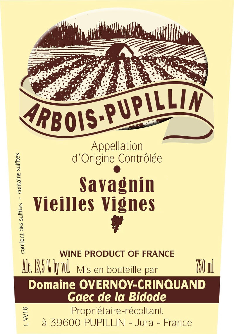 2018 Domaine Overnoy-Crinquand - Savagnin Arbois-Pupillin Vieilles Vignes