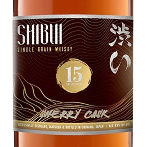 Shibui 15 yr Sherry Cask Whisky