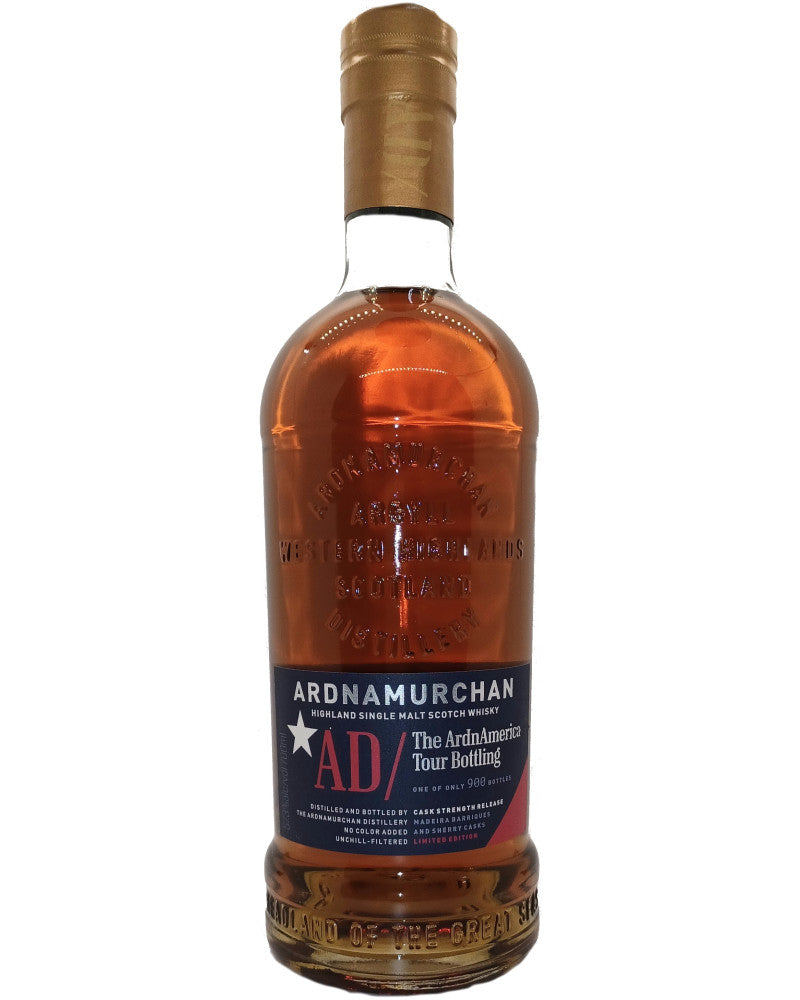 Ardnamurchan AD/The ArdnAmerica Tour Bottling Single Malt Whiskey 700ml
