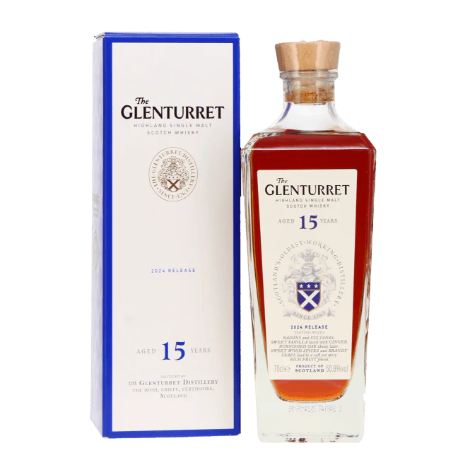 Glenturret 15 yr 2024 Release Whiskey 700ml