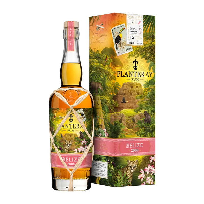 Planteray Belize 08 Double Aged Rum 750ml