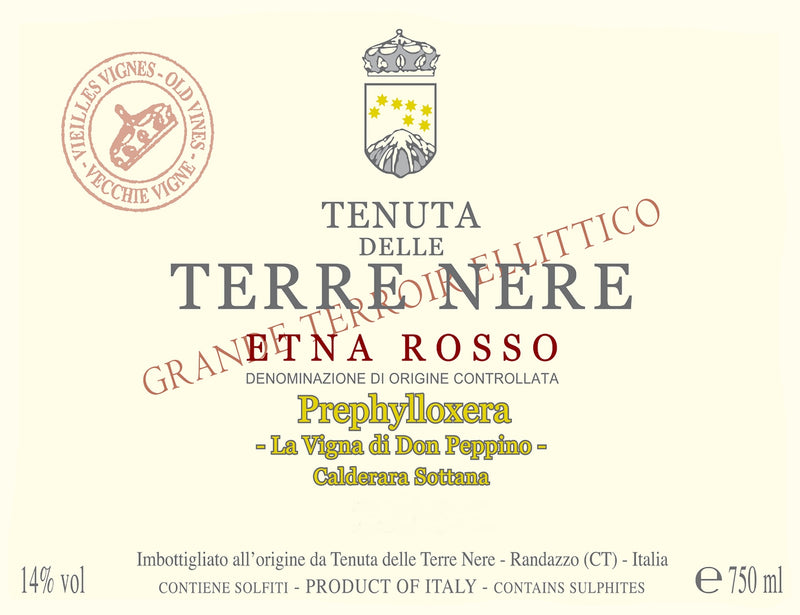 2022 Terre Nere - Etna Rosso DOC Prephylloxera (750ml)