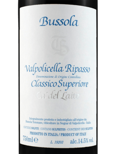 2019 Bussola - Valpolicella Ripasso Ca' del Laito (750ml)