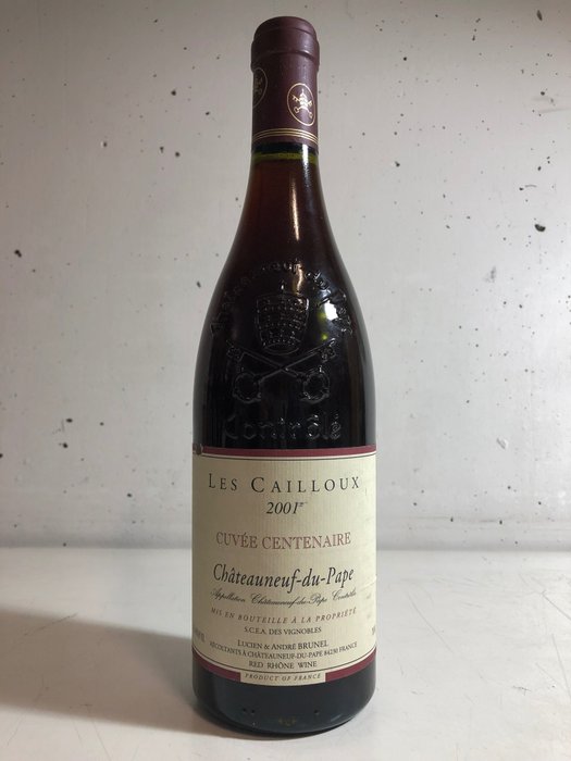 2001 Andre Brunel - Chateauneuf du Pape Les Cailloux Centenaire