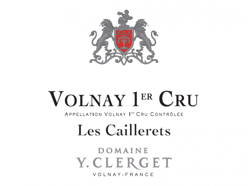 2022 Yvon Clerget - Volnay Caillerets