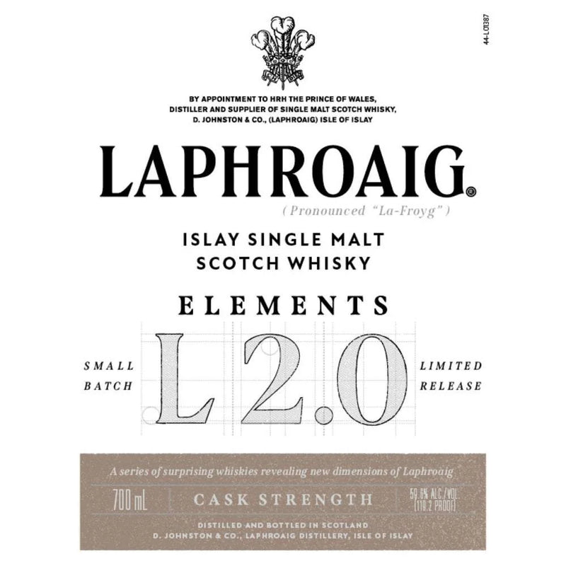 Laphroaig Elements 2.0 Single Malt Whiskey 700ml