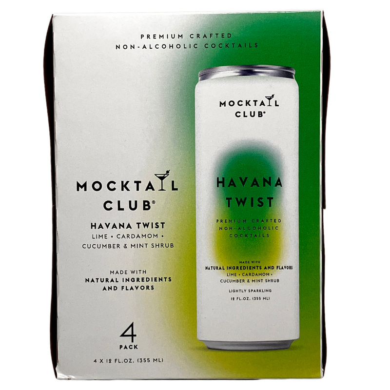 Mocktail Club Havana Twist Non-Alcoholic Cocktail 4pk