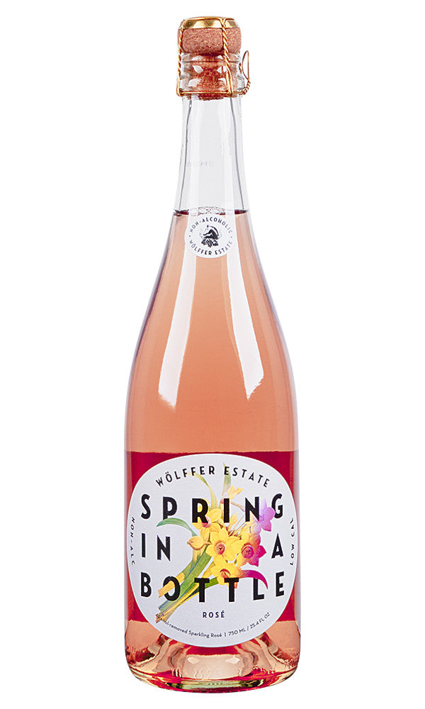 NV Wolffer Estate Spring In a Bottle Sparkling Rose Alcohol-Removed (750ml)
