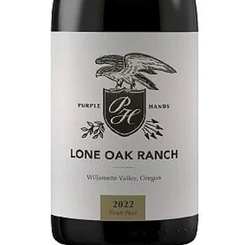 2022 Purple Hands Lone Oak Ranch Pinot Noir (750ML)