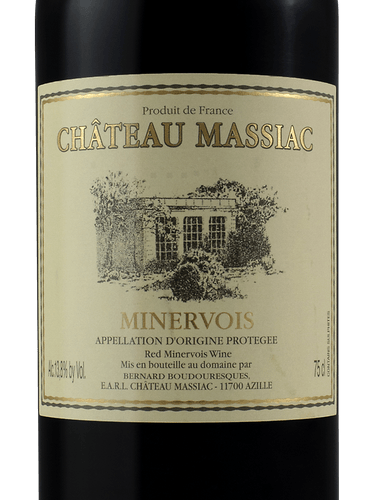 2020 Chateau Massiac Minervois (750ml)