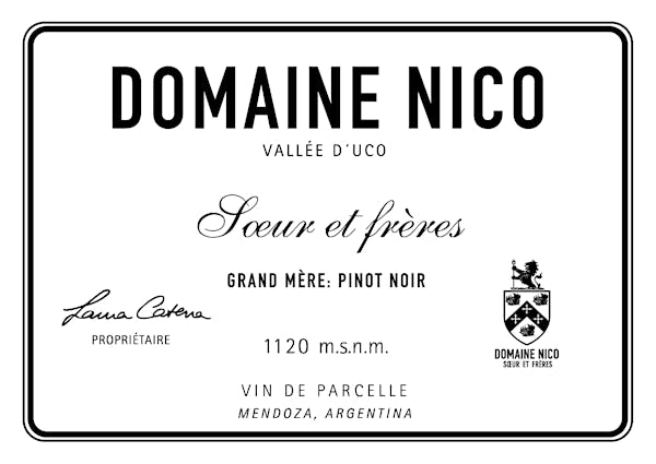 2022 Domaine Nico - Pinot Noir  Grand Mere (750ml)
