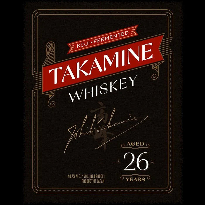 Takamine 26 yr 'Koji' Whiskey 750ml
