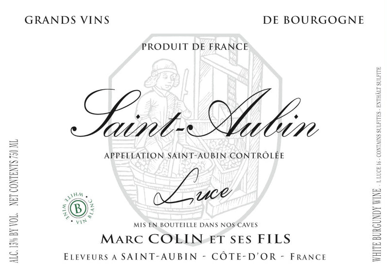 2023 Marc Colin - St. Aubin Cuvee Luce