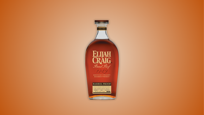 Elijah Craig 10 yr Barrel Proof # A125 Bourbon Whiskey 750ml