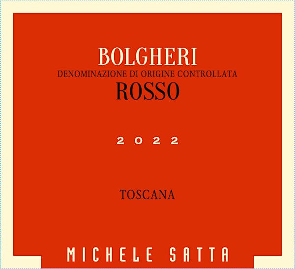 2022 Michele Satta Bolgheri Rosso (750ml)