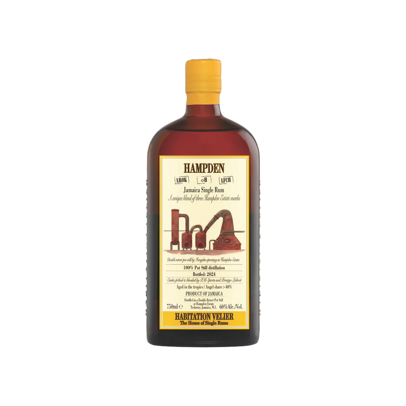 Hampden Habitation Velier 100% Pot Still Distillation Rum 750ml