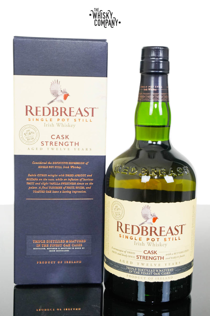 Redbreast 12 yr Single Pot Still Cask Strength Iris Whiskey 750ml