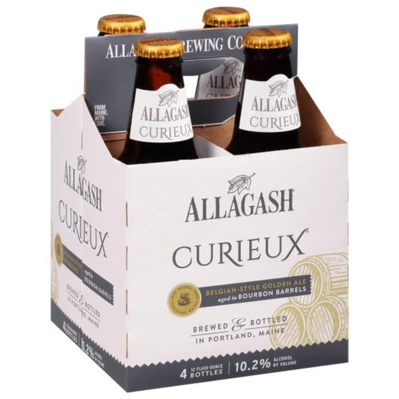 Allagash Brewing Curieux Bourbon Barrel-Aged Golden Ale 4pk