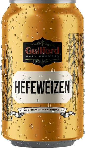 Guilford Hall Brewery Hefeweizen 6pk cans — MacArthur Beverages