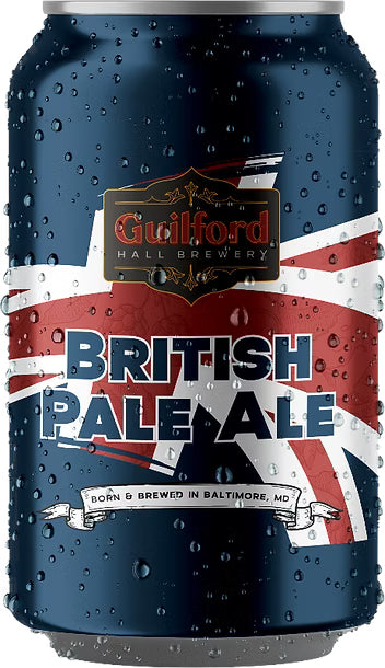 Guilford Hall Brewery British Pale Ale 6pk cans