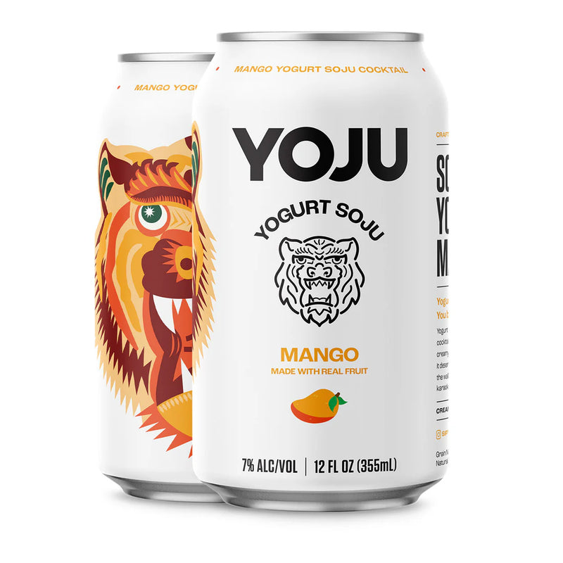 Yoju Yogurt Soju Mango Cocktail 4pk cans