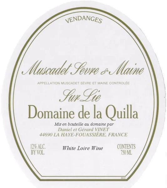 2025 Quilla - Muscadet (750ml)