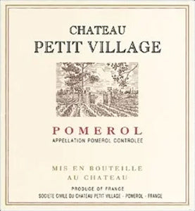 1982 Chateau Petite Village Pomerol (750ml)