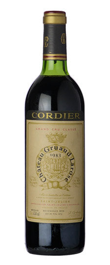 1983 Chateau Gruaud Larose - St. Julien (750ml)