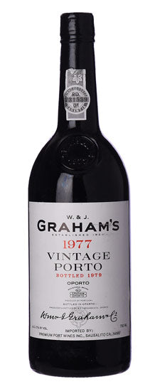 1977 Graham's Porto Vintage Port HALF BOTTLE (375ml)