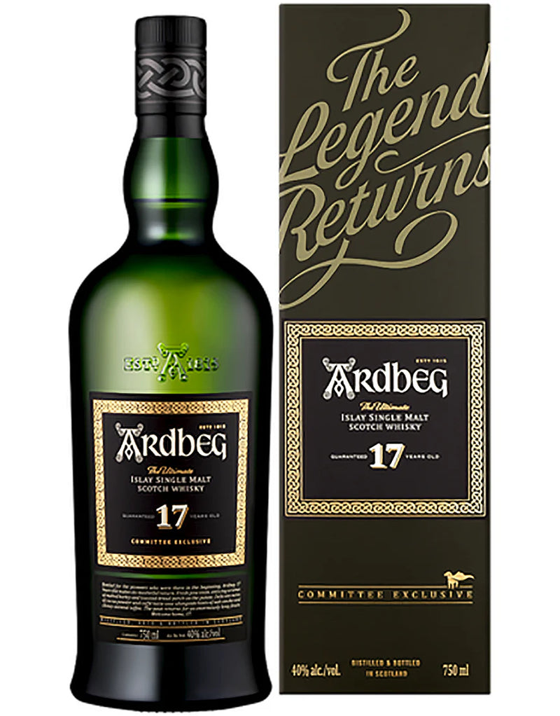 Ardbeg Committee Exclusive 17 yr Whiskey 750ml