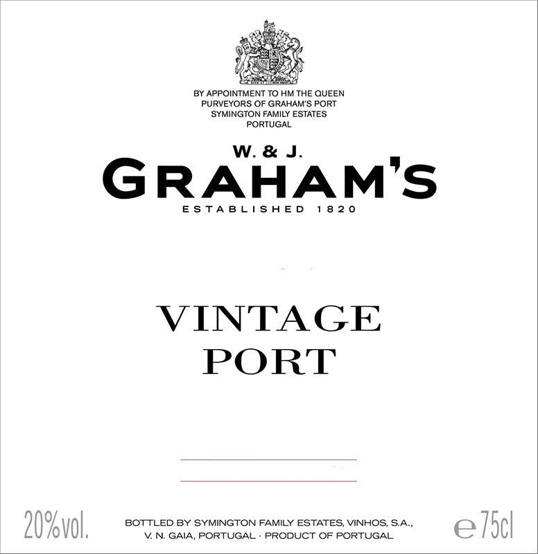 1963 Graham's-Vintage Port