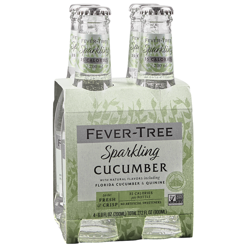 Fever Tree Sparkling Cucumber tonic 4pk