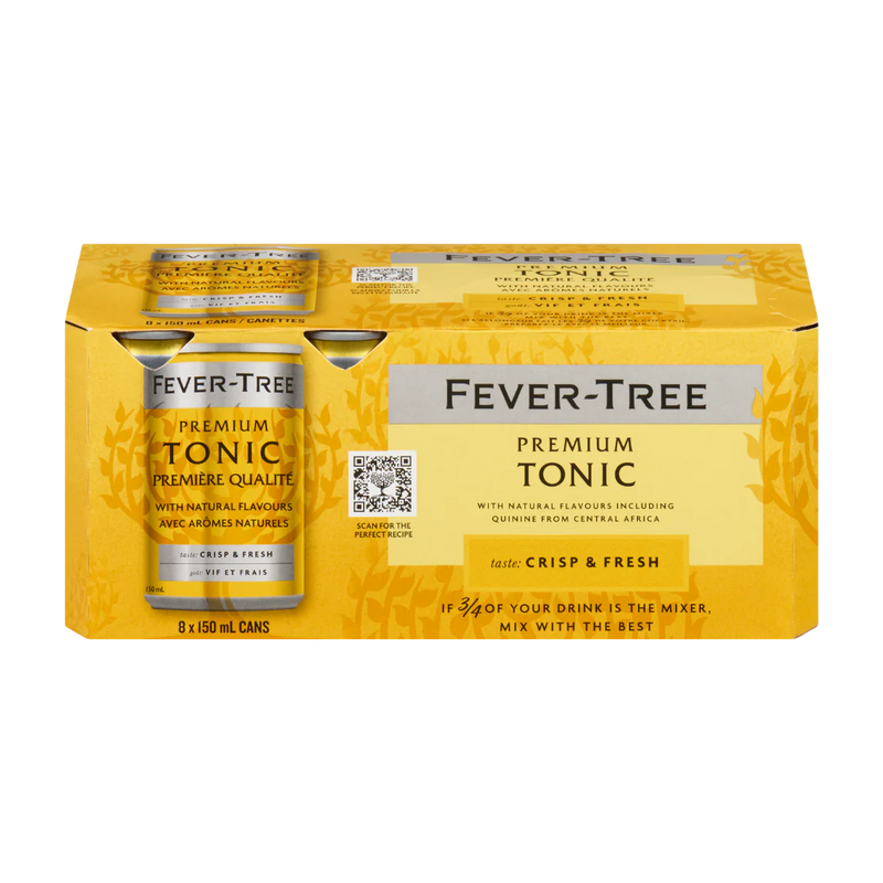 Fever Tree Tonic Water 8pk can