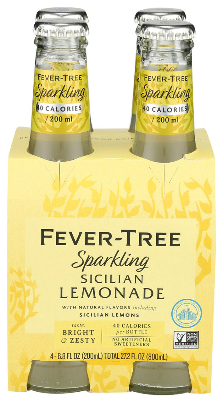Fever Tree Sparkling Sicilian Lemonade 4pk