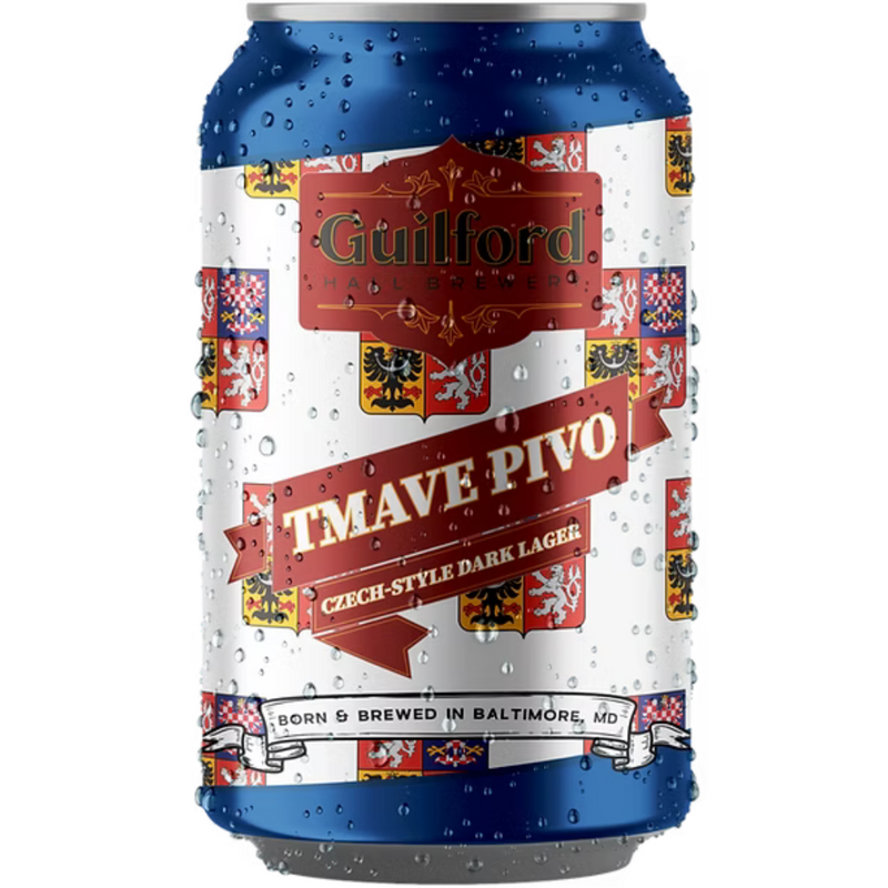 Guilford Hall Brewery Tmave Pivo Czech-Style Dark Lager 6pk