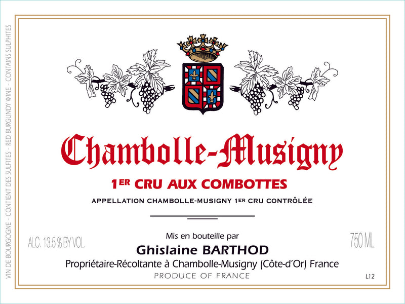 2022 Ghislaine Barthod - Chambolle Musigny Combottes