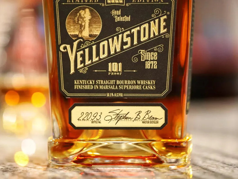 Yellowstone Limited Edition 2022 Kentucky Straight Bourbon Whiskey 750ml