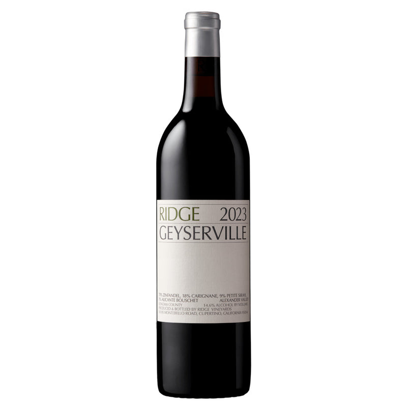 2023 Ridge -  Alexander Valley Geyserville Red HALF BOTTLE (375ml)