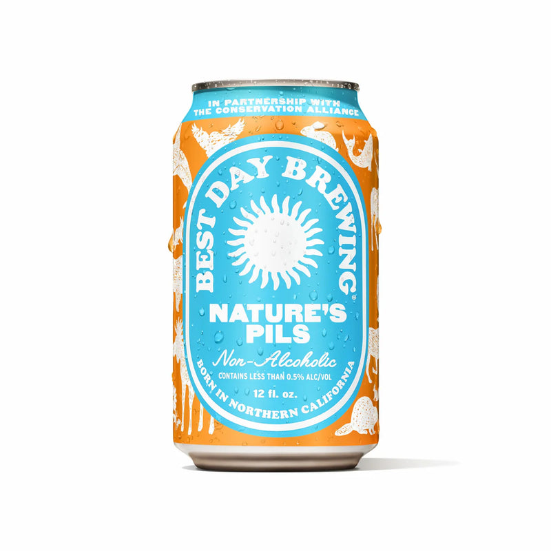 Best Day Brewing Nature's Pils Non-Alcoholic 6pk cans