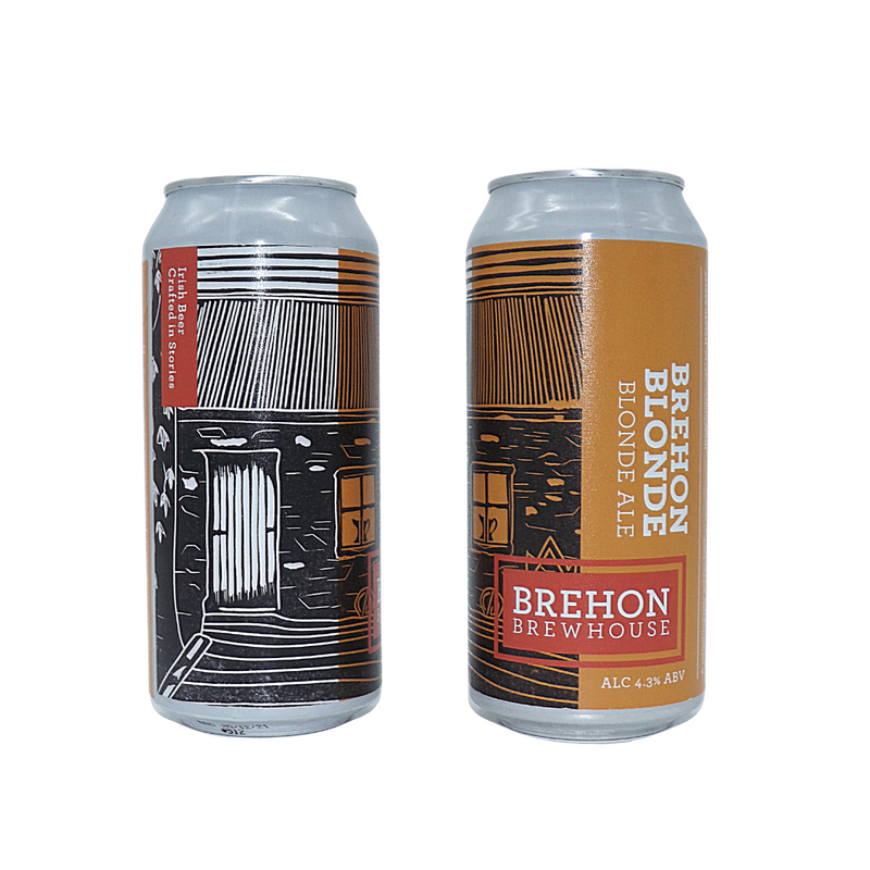 Brehon Brewhouse Blonde Irish Ale 4pk