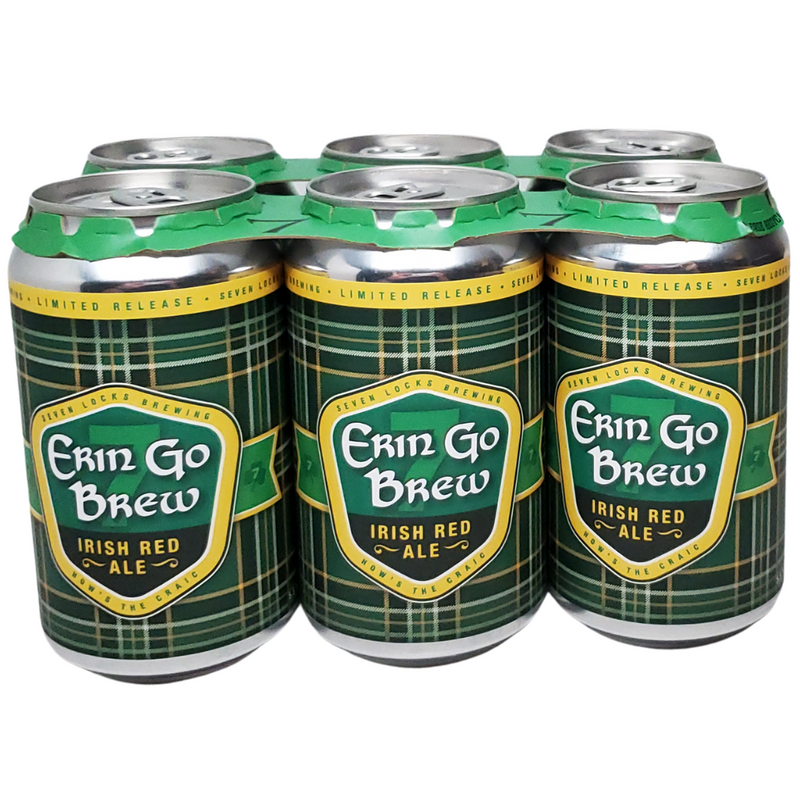 7 Locks Brewing Erin Go Brew Irish red Ale 6pk