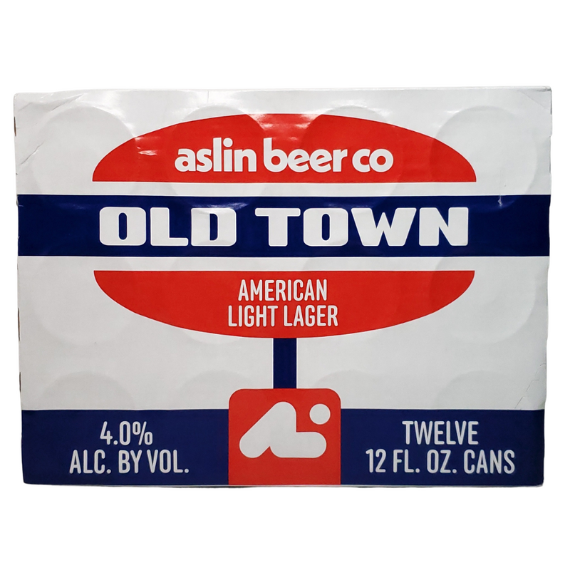 Aslin Beer Old Town American Lager 12pk