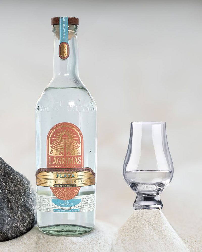 Lagrimas del Valle  El Sabino Plata Tequila 750ml