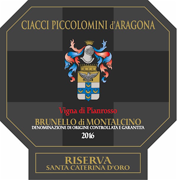 2016 Ciacci - Brunello di Montalcino Riserva Pianrosso Santa Caterina D'Oro (750ml)