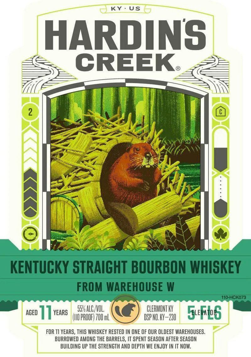 Hardin's Creek "From Warehouse W" Kentucky Straight  Bourbon Whiskey 700ml