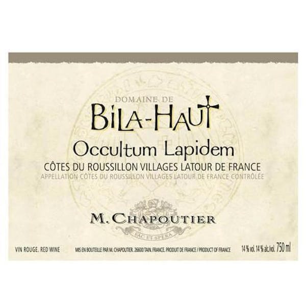 2020 Bila Haut (Chapoutier) - Occultum Lapidem (750ml)