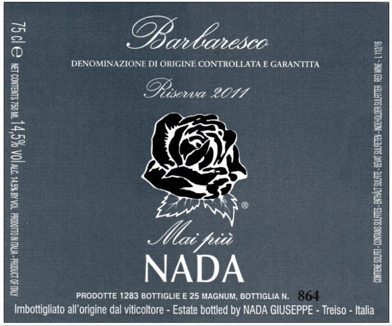 2011 Giuseppe Nada - Barbaresco Riserva Mai Pui (750ml)
