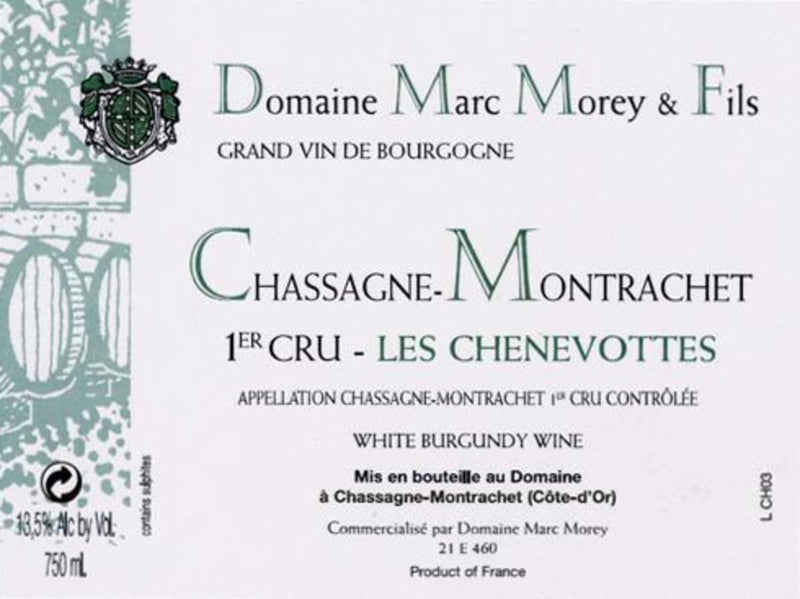 2023 Marc Morey - Chassagne Montrachet Chenevottes